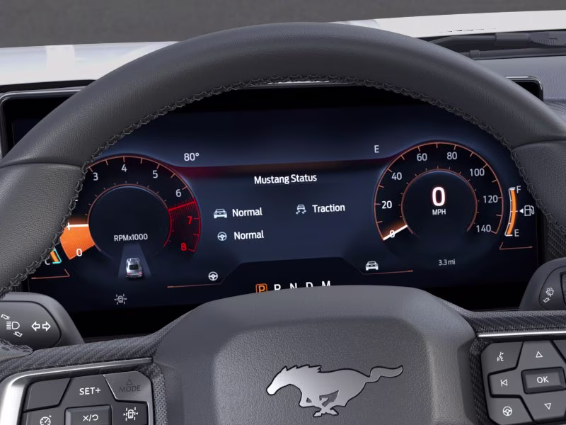 2026 Oxford White Ford Mustang EcoBoost Premium RWD Sedan