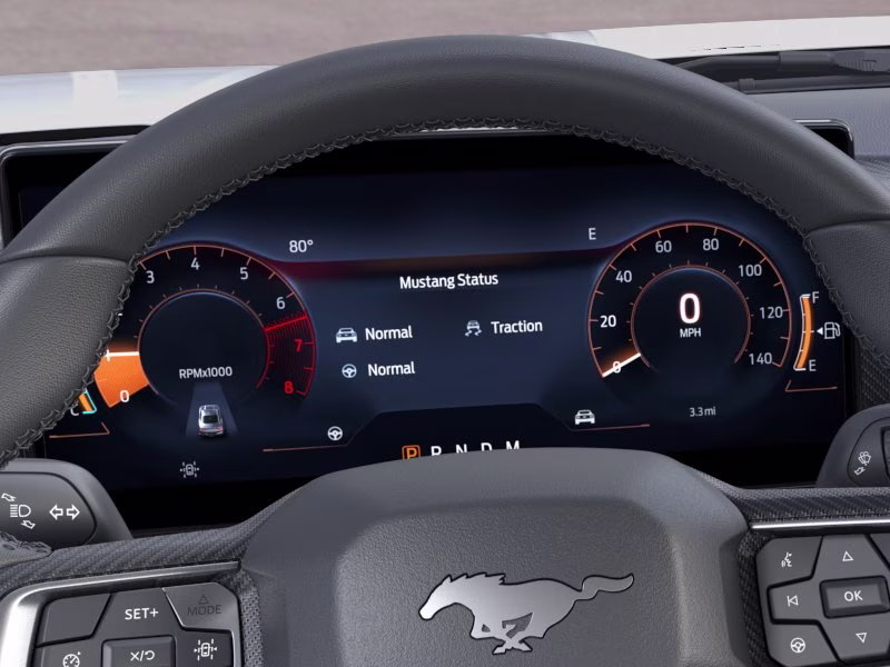 2026 Oxford White Ford Mustang EcoBoost Premium RWD Sedan