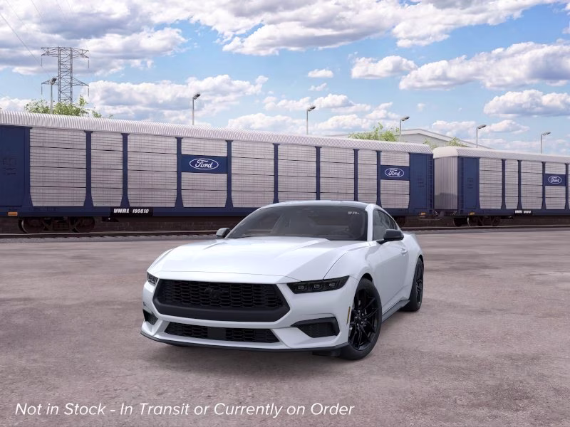 2026 Oxford White Ford Mustang EcoBoost Premium RWD Sedan