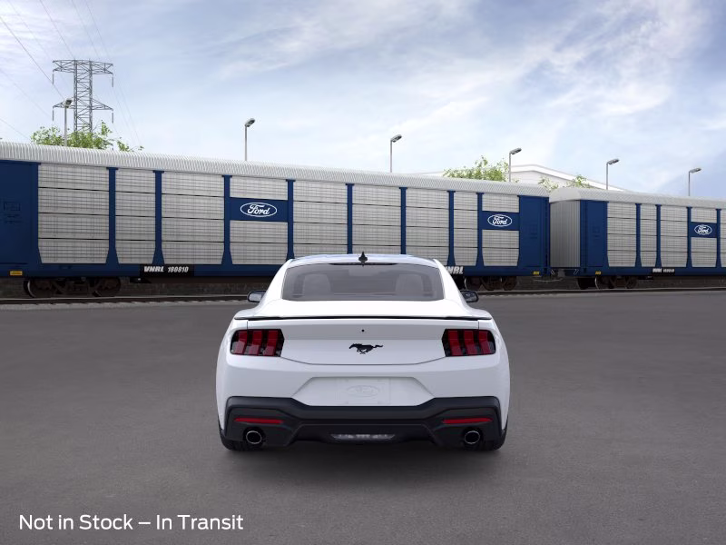 2026 Oxford White Ford Mustang EcoBoost Premium RWD Sedan