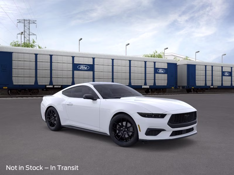 2026 Oxford White Ford Mustang EcoBoost Premium RWD Sedan
