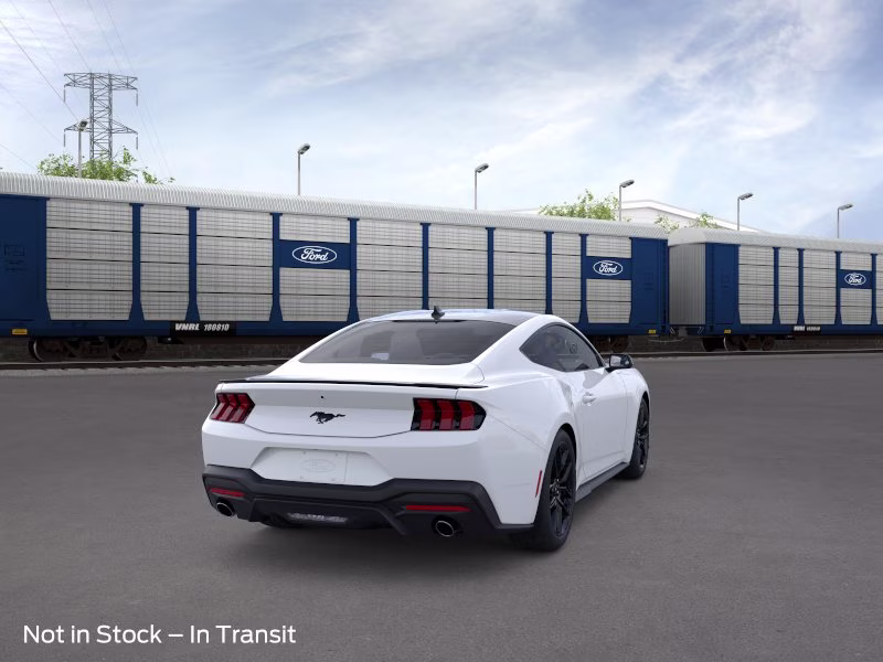 2026 Oxford White Ford Mustang EcoBoost Premium RWD Sedan