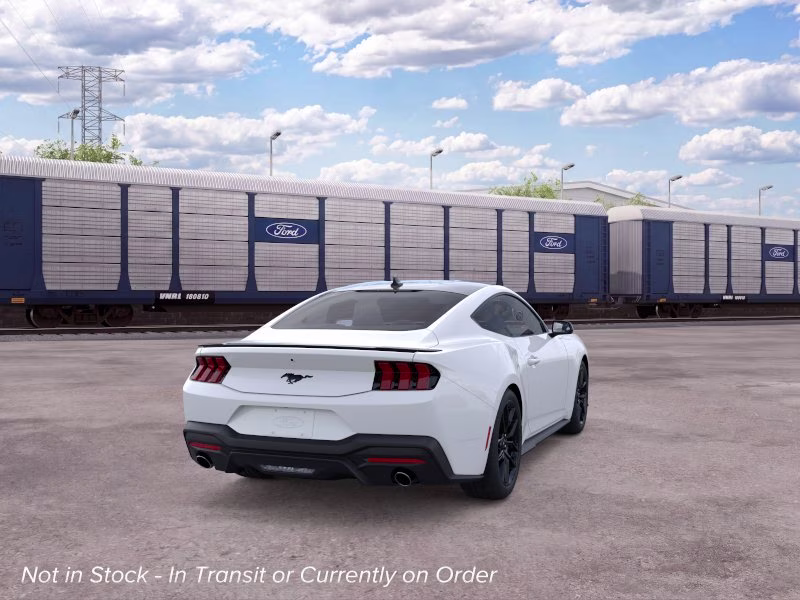 2026 Oxford White Ford Mustang EcoBoost Premium RWD Sedan