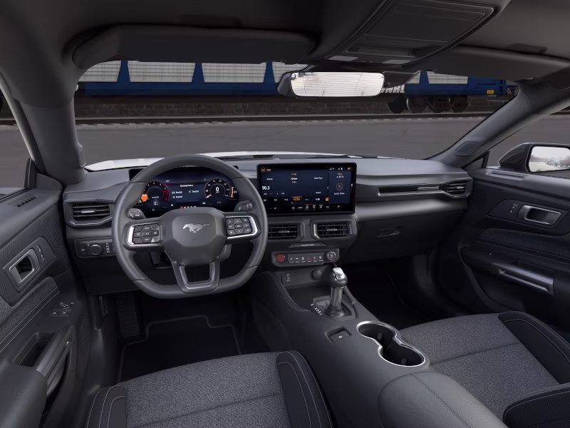 2026 Oxford White Ford Mustang EcoBoost Premium RWD Sedan