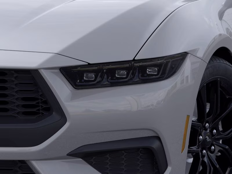 2026 Avalanche Gray Ford Mustang EcoBoost Premium RWD Sedan
