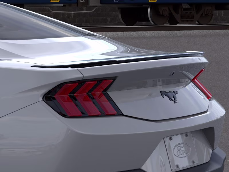2026 Avalanche Gray Ford Mustang EcoBoost Premium RWD Sedan