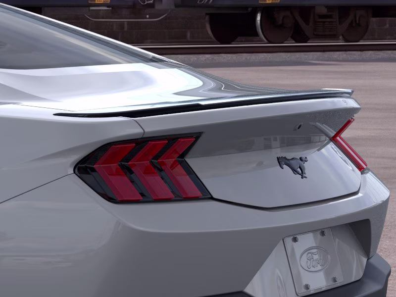 2026 Avalanche Gray Ford Mustang EcoBoost Premium RWD Sedan