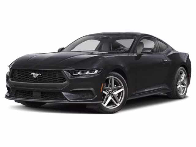 2026 Avalanche Gray Ford Mustang EcoBoost Premium RWD Sedan
