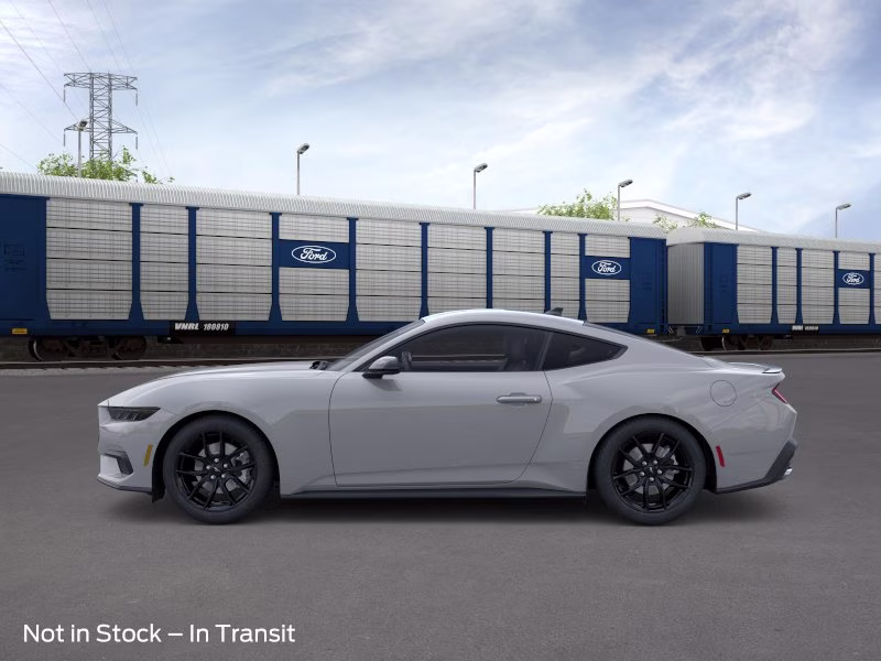 2026 Avalanche Gray Ford Mustang EcoBoost Premium RWD Sedan