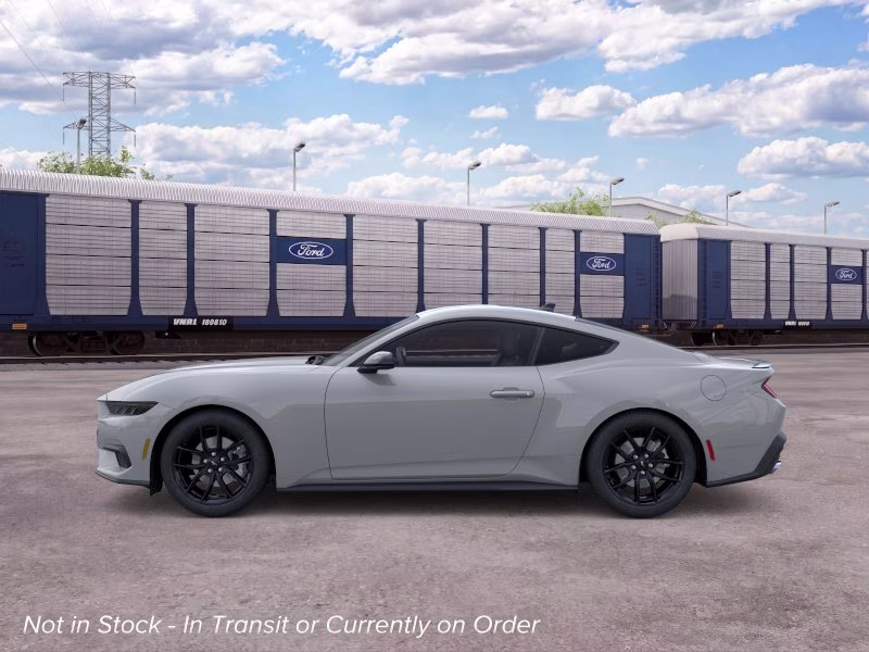 2026 Avalanche Gray Ford Mustang EcoBoost Premium RWD Sedan