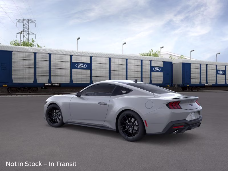 2026 Avalanche Gray Ford Mustang EcoBoost Premium RWD Sedan