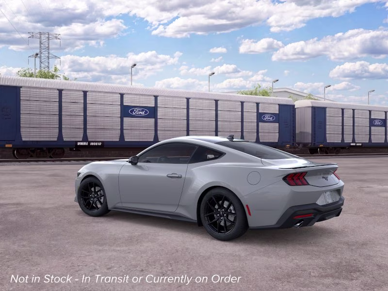 2026 Avalanche Gray Ford Mustang EcoBoost Premium RWD Sedan
