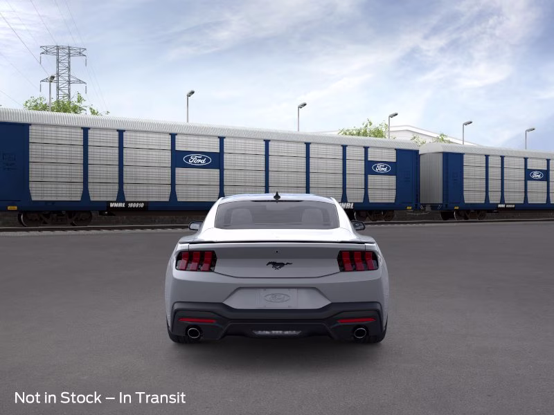 2026 Avalanche Gray Ford Mustang EcoBoost Premium RWD Sedan