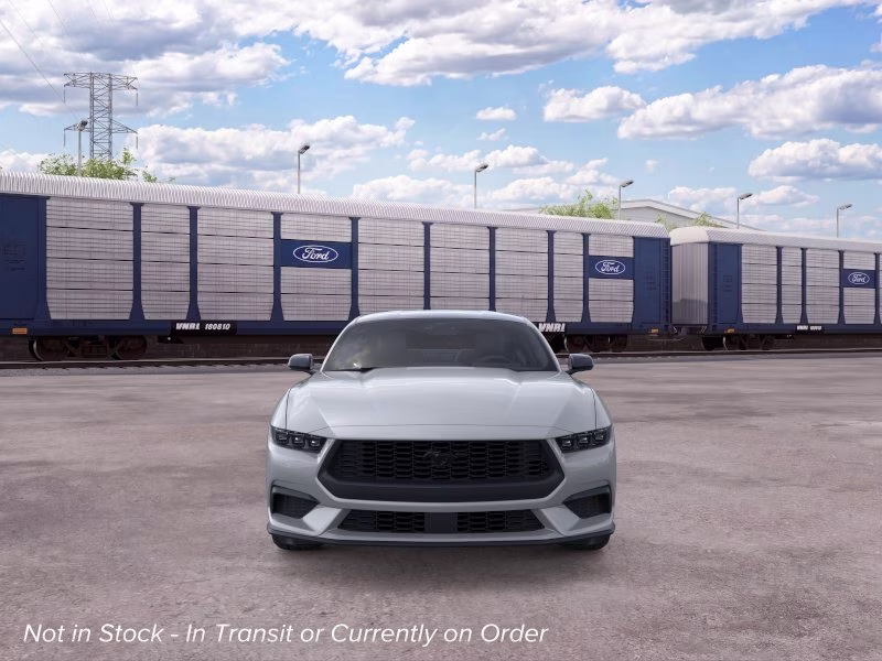2026 Avalanche Gray Ford Mustang EcoBoost Premium RWD Sedan