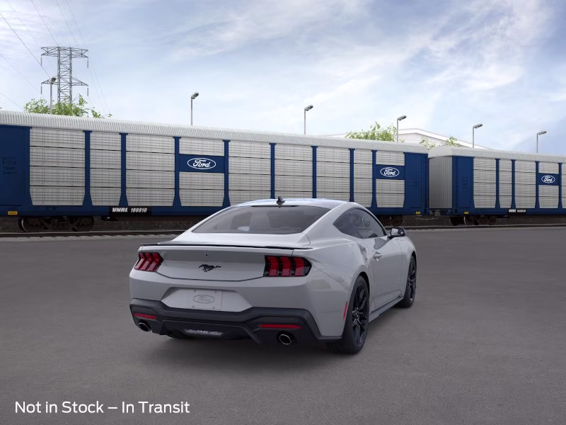 2026 Avalanche Gray Ford Mustang EcoBoost Premium RWD Sedan