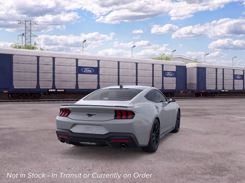 2026 Avalanche Gray Ford Mustang EcoBoost Premium RWD Sedan