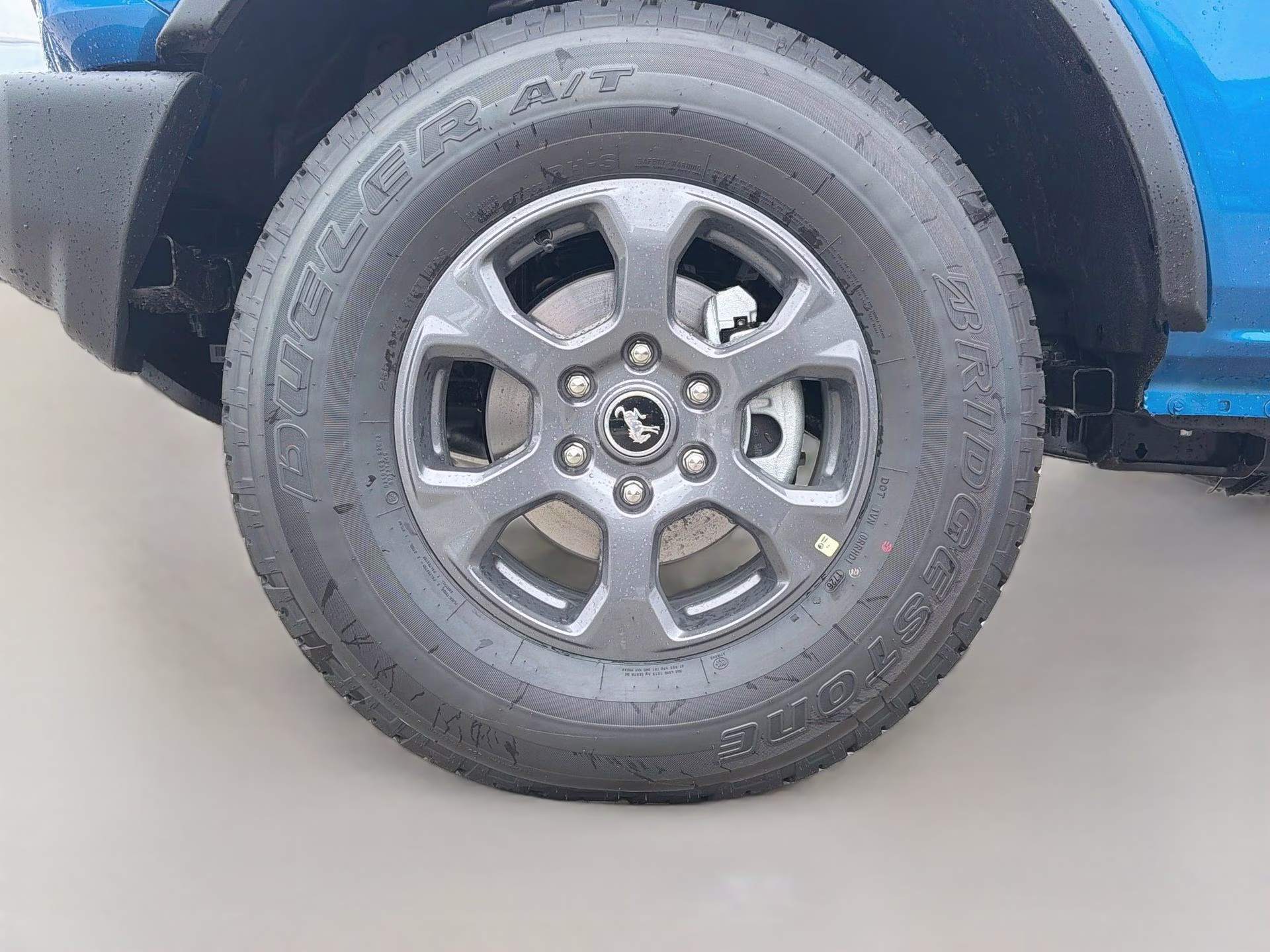 2026 Velocity Blue Metallic Ford Bronco Big Bend 4X4 SUV
