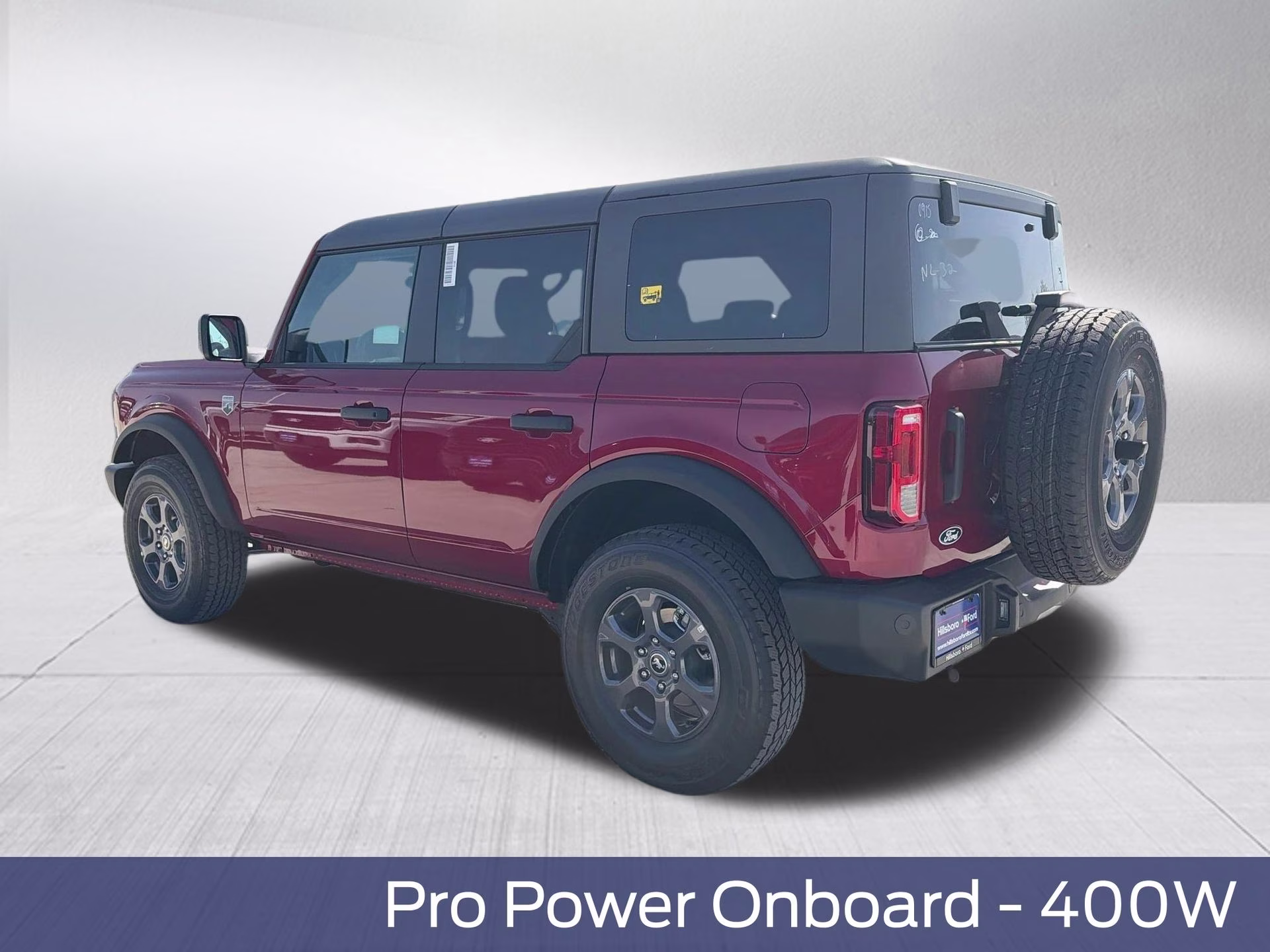 2026 Ruby Red Metallic Tinted Clearcoat Ford Bronco Big Bend 4X4 SUV