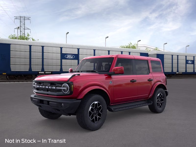 2026 Ruby Red Metallic Tinted Clearcoat Ford Bronco Outer Banks 4X4 SUV