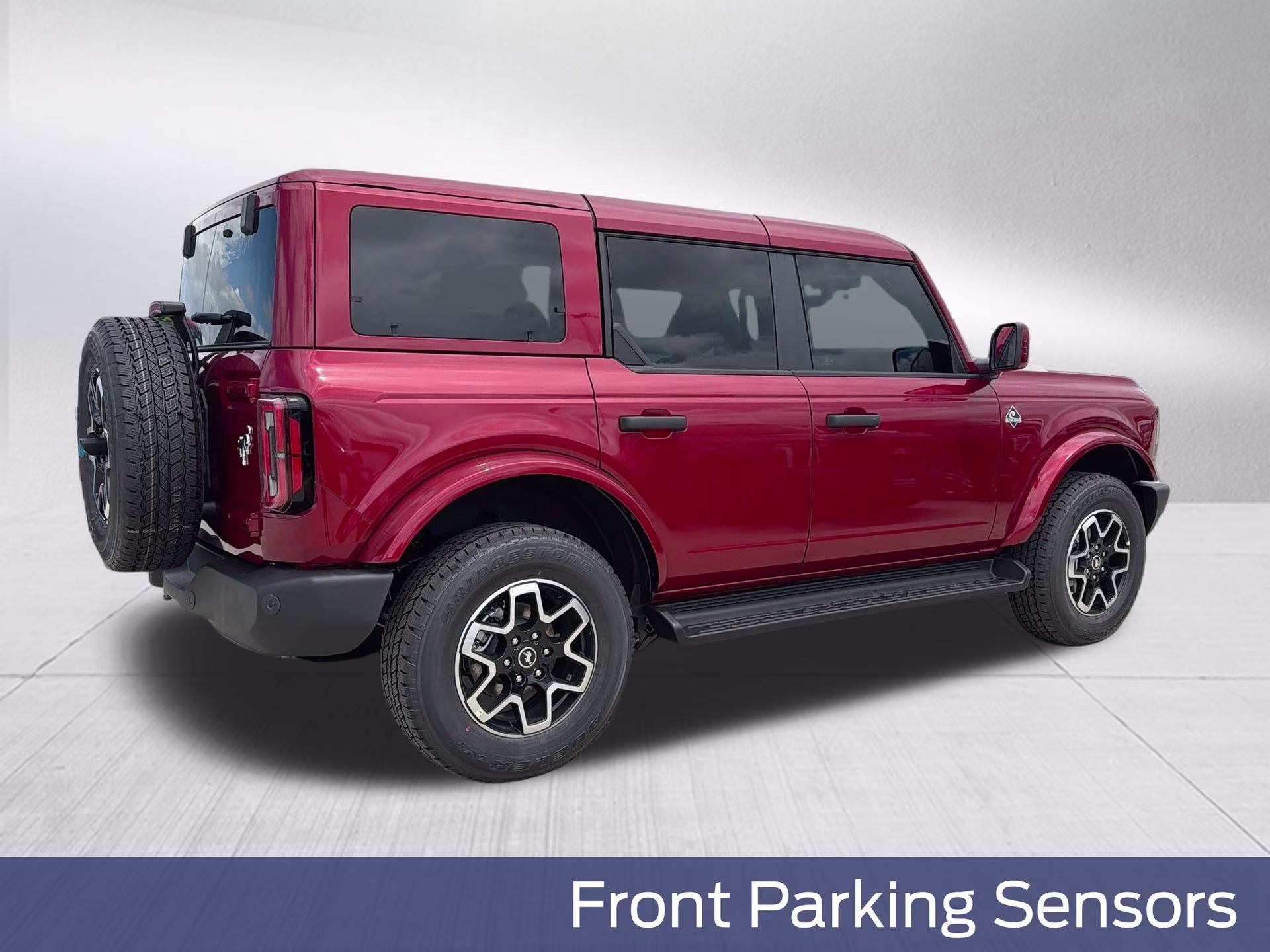 2026 Ruby Red Metallic Tinted Clearcoat Ford Bronco Outer Banks 4X4 SUV