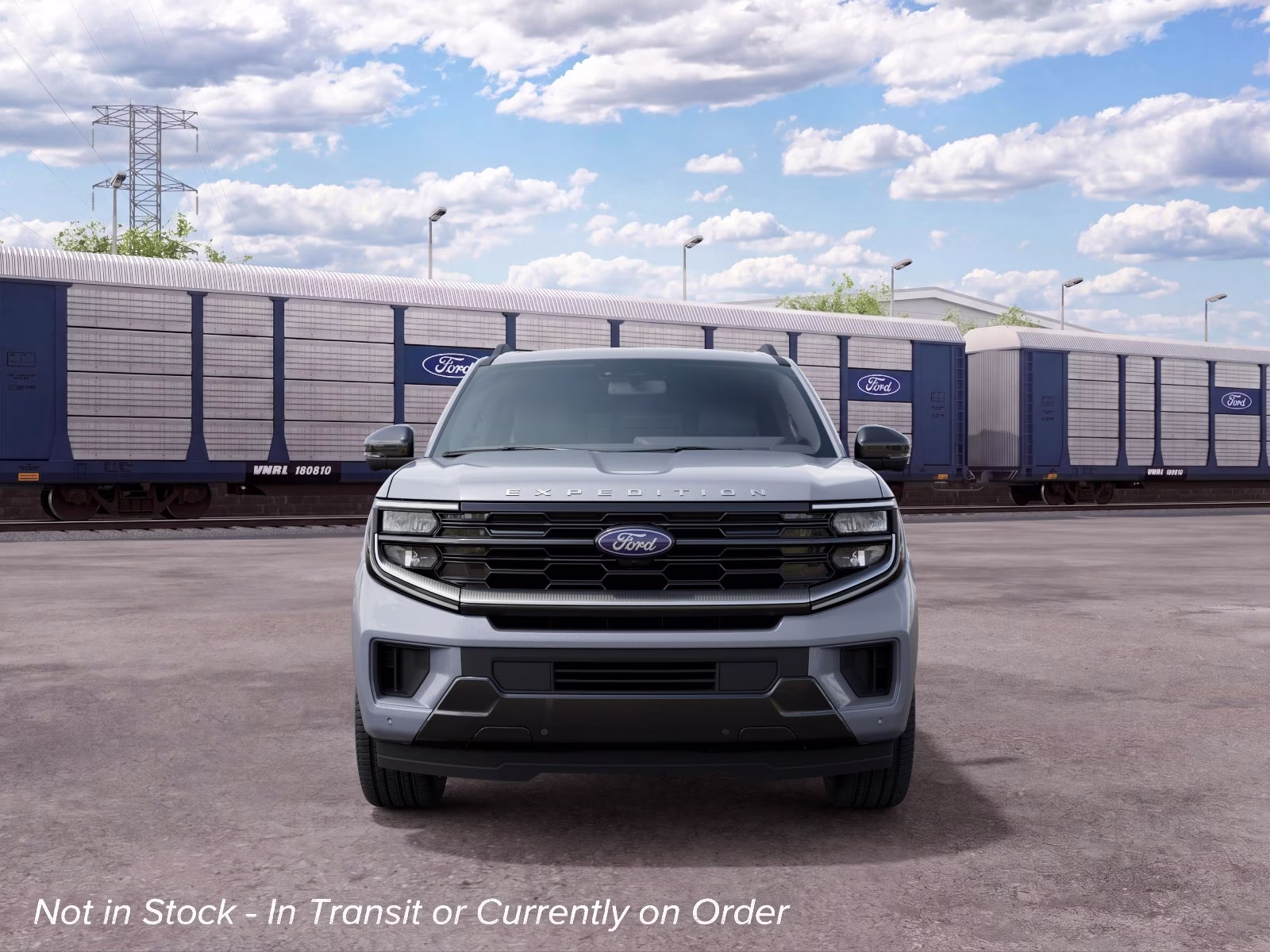 2027 Glacier Gray Metallic Tri-Coat Ford Expedition Max Platinum 4X4 SUV