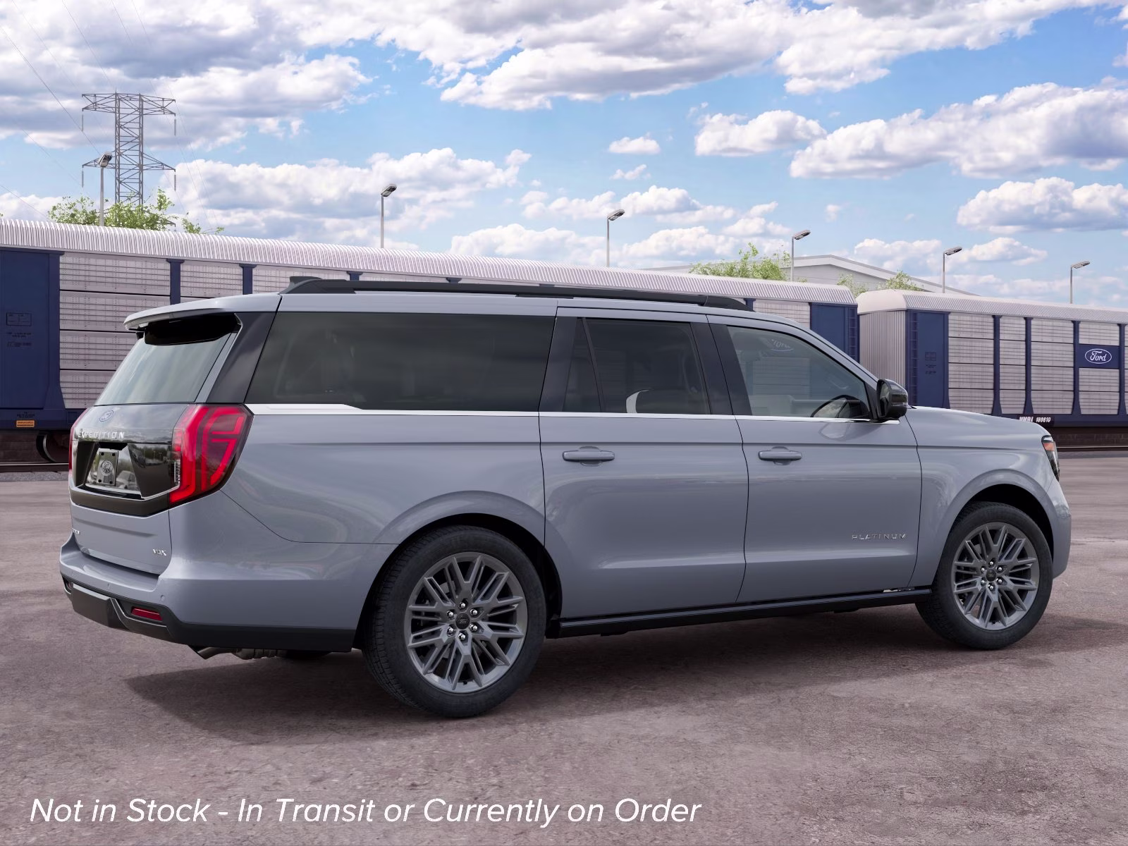 2027 Glacier Gray Metallic Tri-Coat Ford Expedition Max Platinum 4X4 SUV