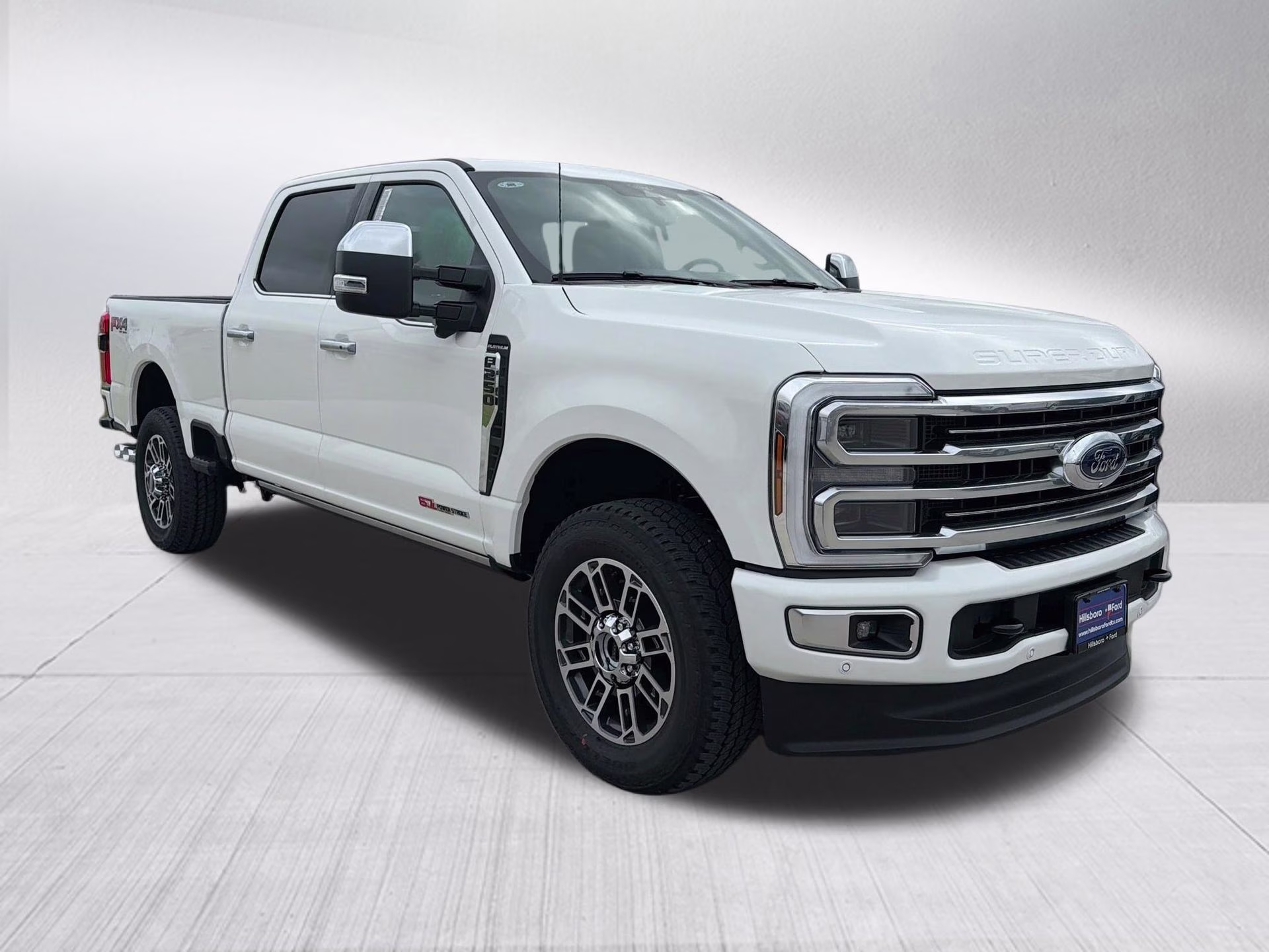 2026 Star White Metallic Tri-Coat Ford Super Duty F-250 SRW Platinum 4X4 Truck