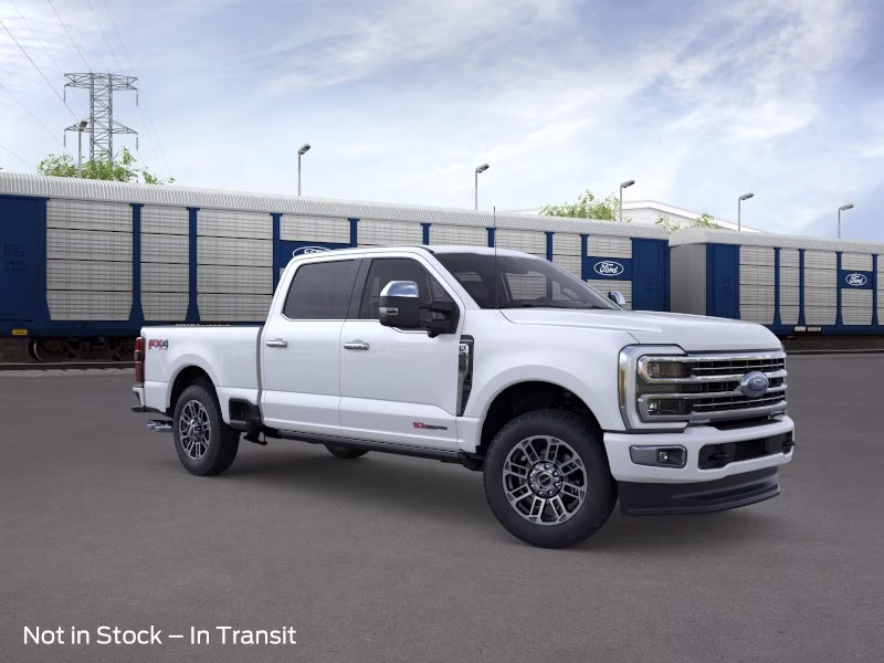 2026 Star White Metallic Tri-Coat Ford Super Duty F-250 SRW Platinum 4X4 Truck