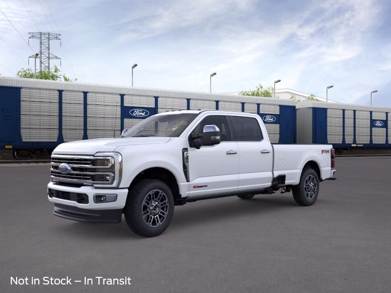 2026 Star White Metallic Tri-Coat Ford Super Duty F-350 SRW Platinum 4X4 Truck
