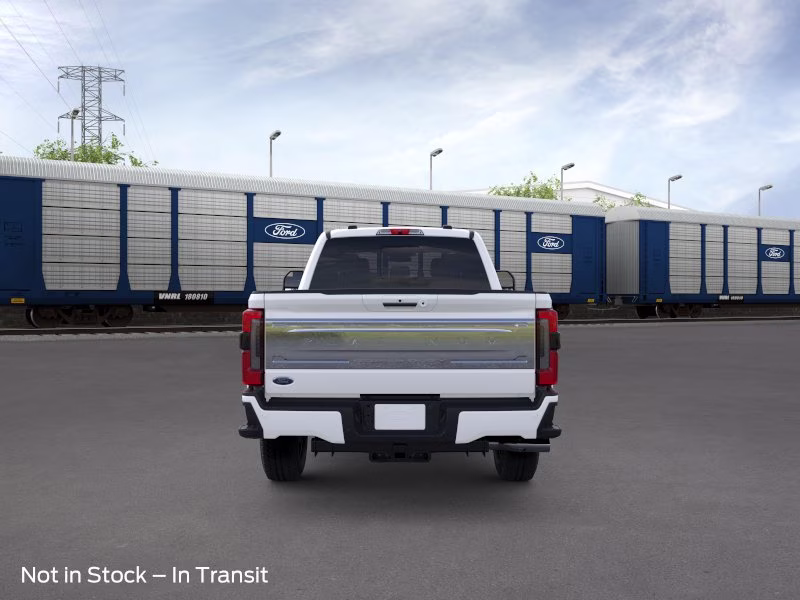 2026 Star White Metallic Tri-Coat Ford Super Duty F-350 SRW Platinum 4X4 Truck