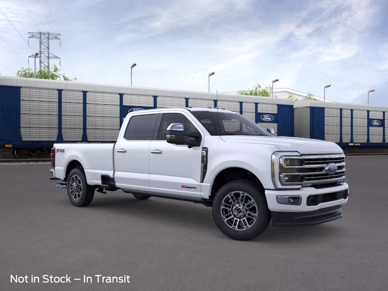 2026 Star White Metallic Tri-Coat Ford Super Duty F-350 SRW Platinum 4X4 Truck