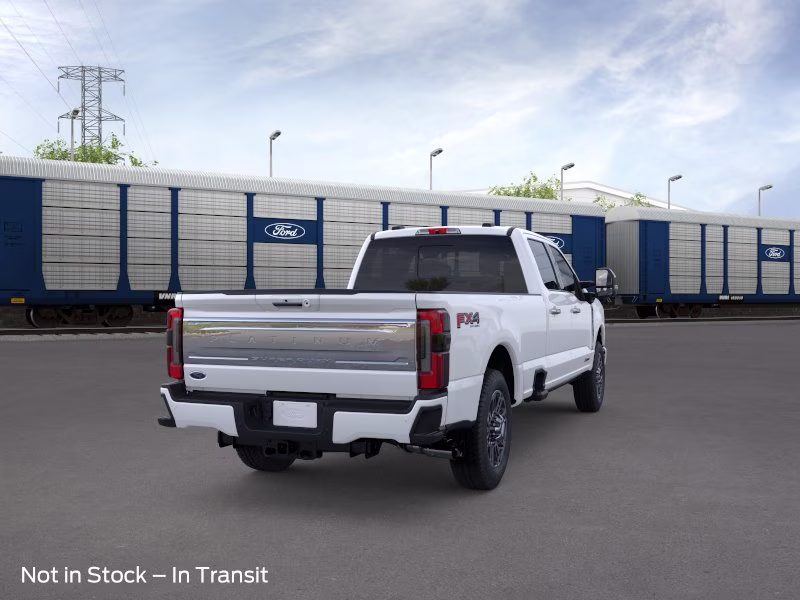 2026 Star White Metallic Tri-Coat Ford Super Duty F-350 SRW Platinum 4X4 Truck