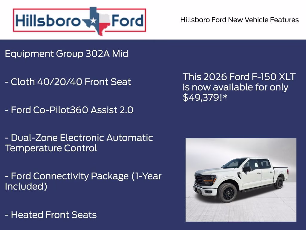 2026 Avalanche Ford F-150 XLT RWD Truck