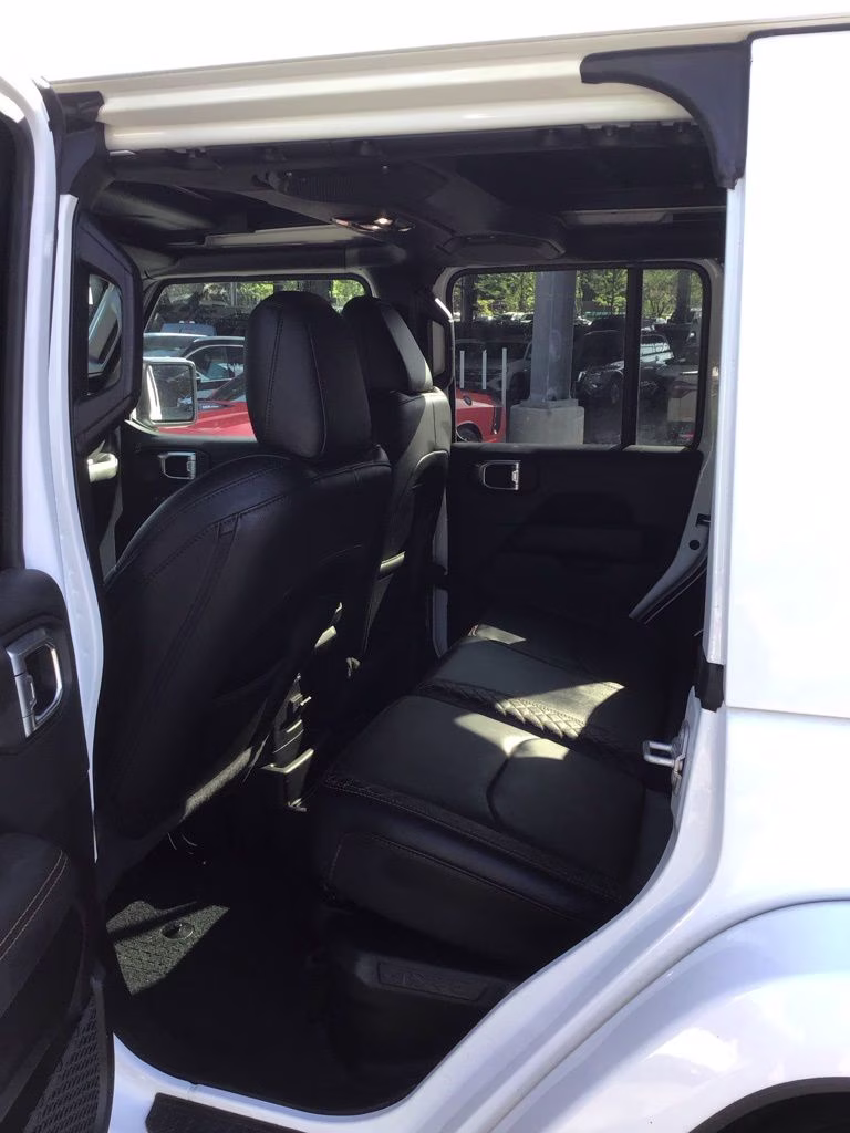 2023 Bright White Clearcoat Jeep Wrangler Sahara 4xe 4X4 SUV