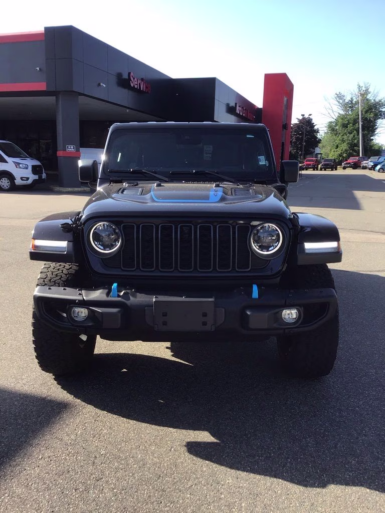 2024 Black Clearcoat Jeep Wrangler Rubicon 4xe 4X4 SUV