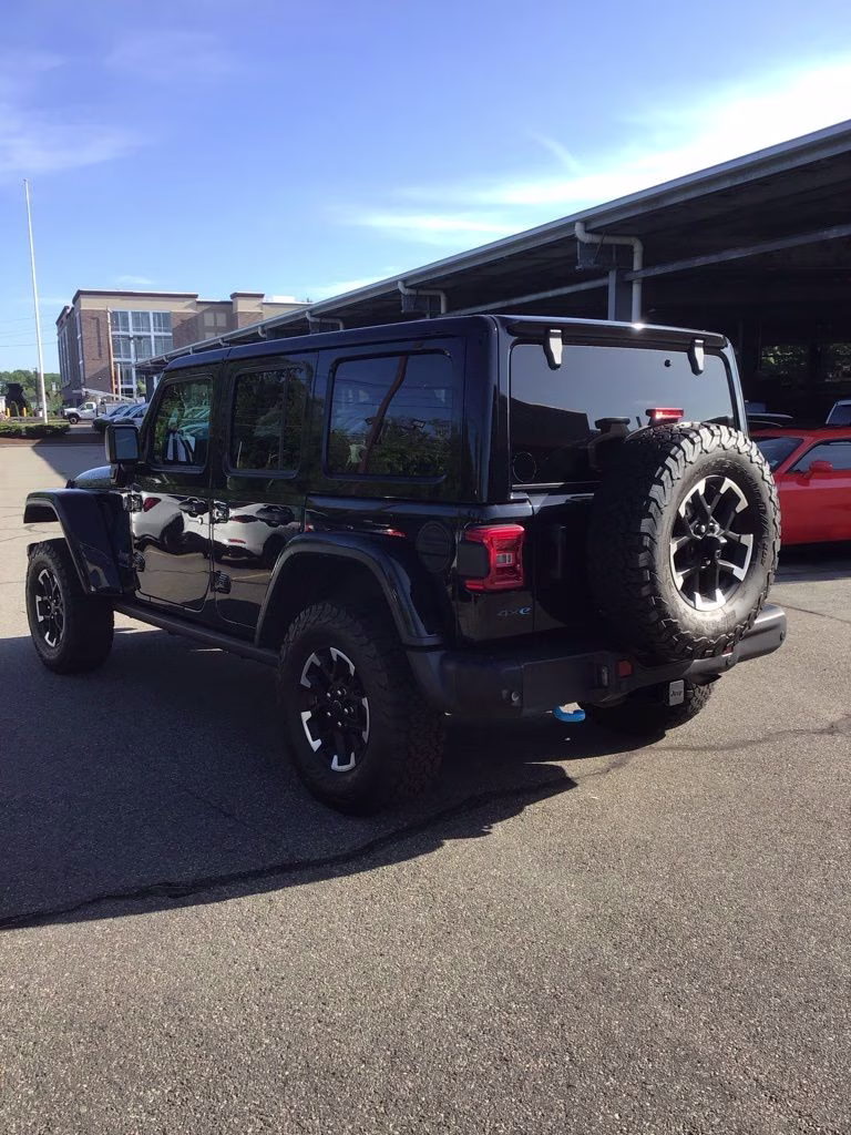 2024 Black Clearcoat Jeep Wrangler Rubicon 4xe 4X4 SUV