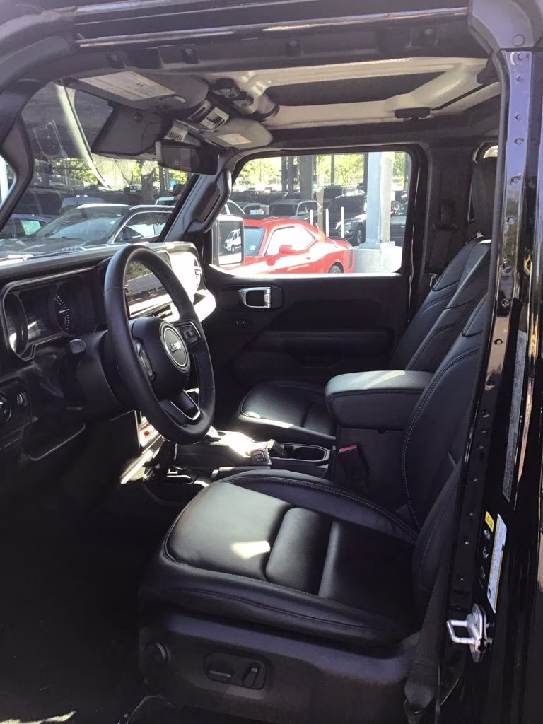 2024 Black Clearcoat Jeep Wrangler Rubicon 4xe 4X4 SUV