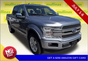 2020 Iconic Silver Metallic Ford F-150 Platinum 4X4 Truck