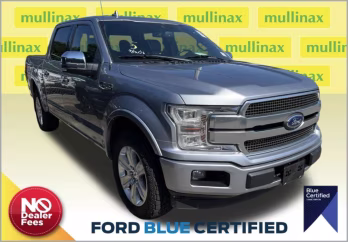 2020 Iconic Silver Metallic Ford F-150 Platinum 4X4 Truck