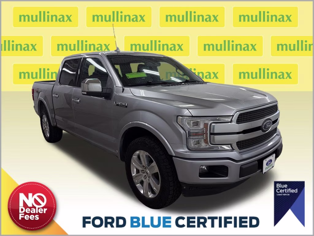 2020 Iconic Silver Metallic Ford F-150 Platinum 4X4 Truck
