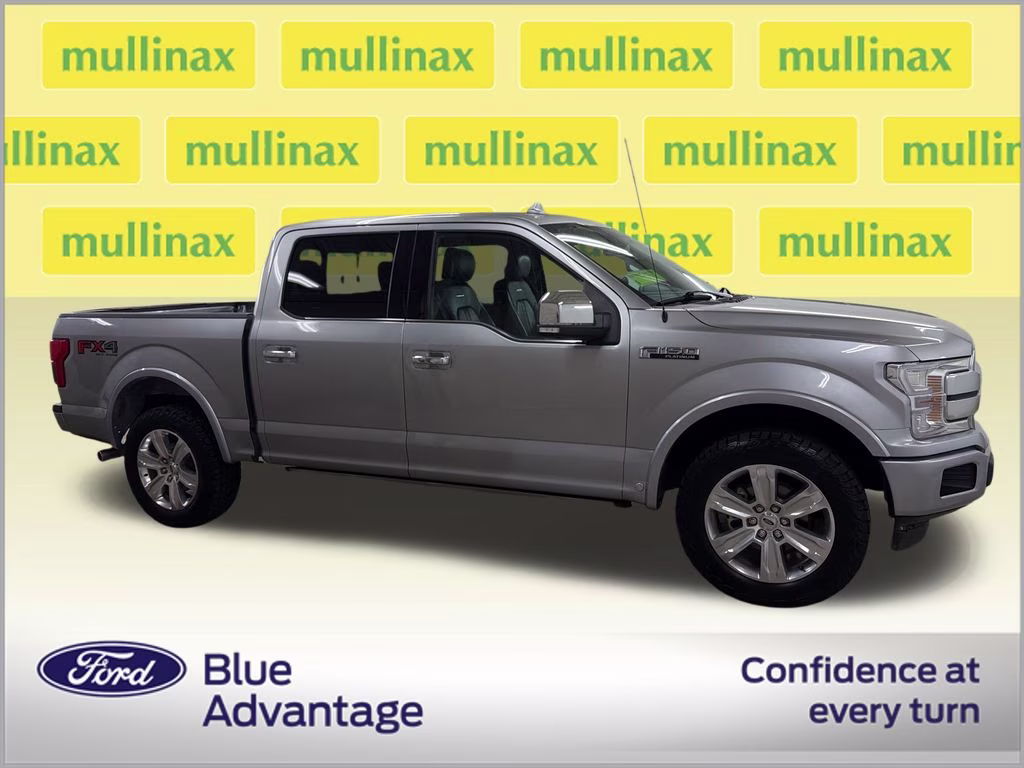 2020 Iconic Silver Metallic Ford F-150 Platinum 4X4 Truck