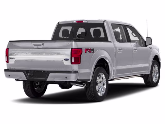 2020 Silver Metallic Ford F-150 Platinum 4X4 Truck
