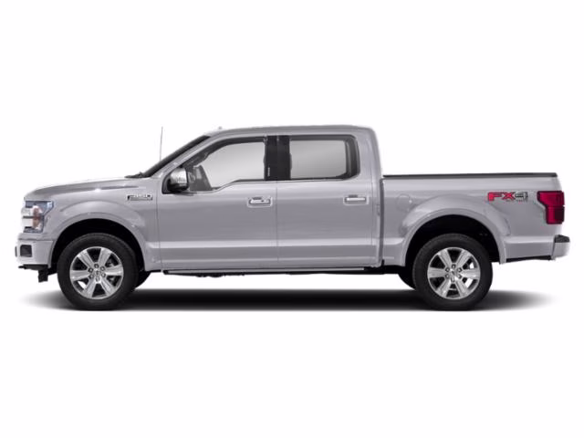 2020 Silver Metallic Ford F-150 Platinum 4X4 Truck