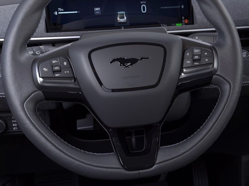 2025 Star White Metallic Tri-Coat Ford Mustang Mach-E GT AWD SUV