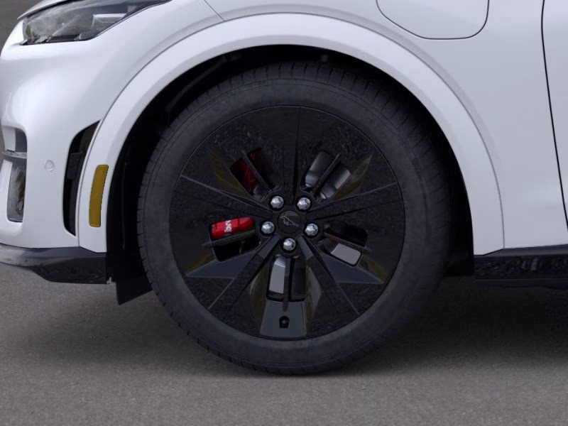 2025 Star White Metallic Tri-Coat Ford Mustang Mach-E GT AWD SUV