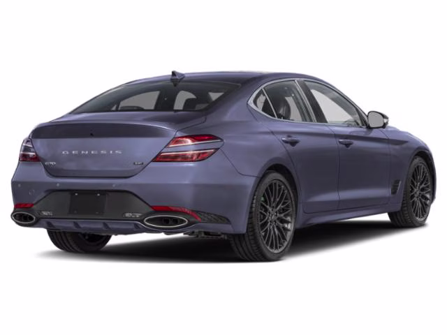 2026 Ceres Blue Genesis G70 3.3T Prestige Graphite AWD Sedan