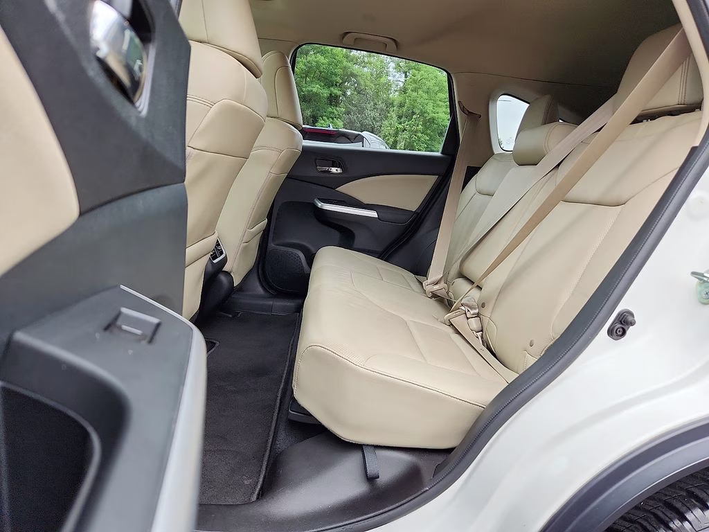2016 White Diamond Pearl Honda CR-V Touring AWD SUV