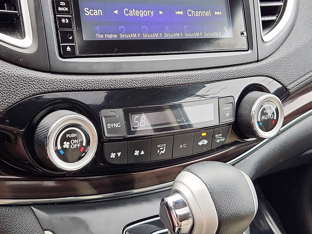 2016 White Diamond Pearl Honda CR-V Touring AWD SUV
