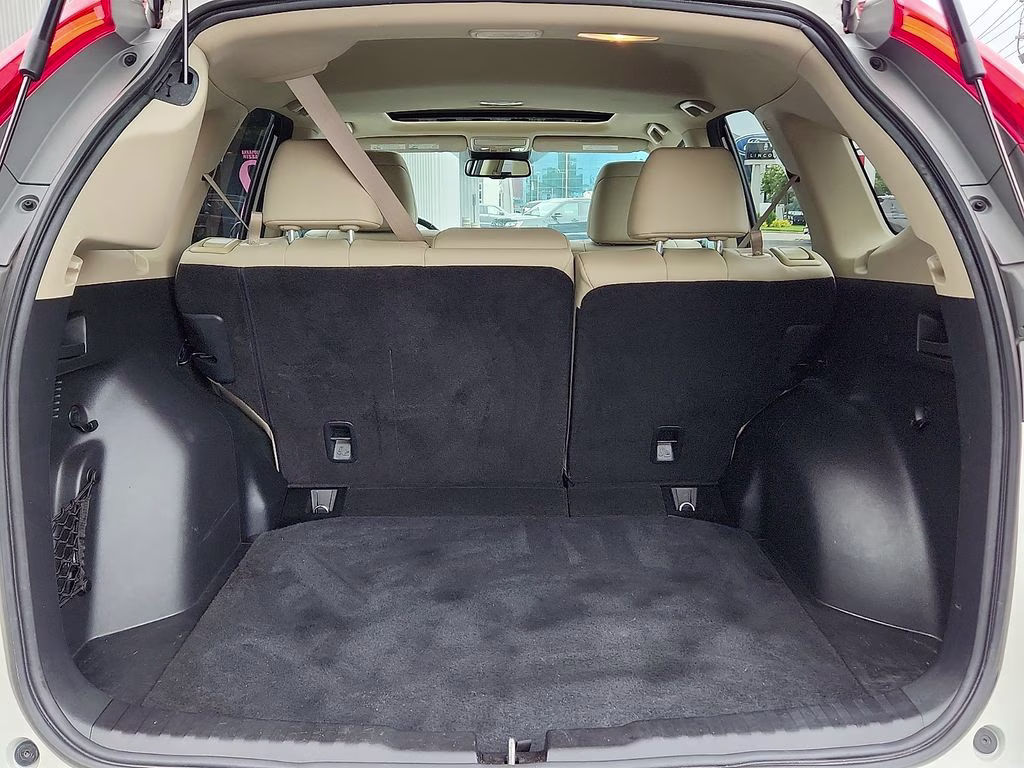 2016 White Diamond Pearl Honda CR-V Touring AWD SUV