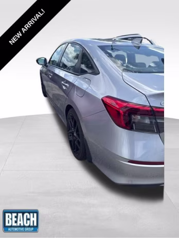 2023 Gray Honda Civic Sport FWD Sedan